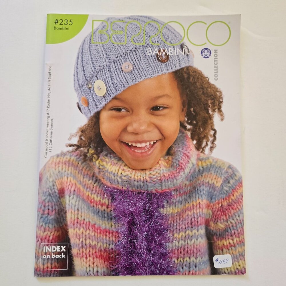 Berroco Knitting Collection Bambini 20 Patterns Inside Number 235